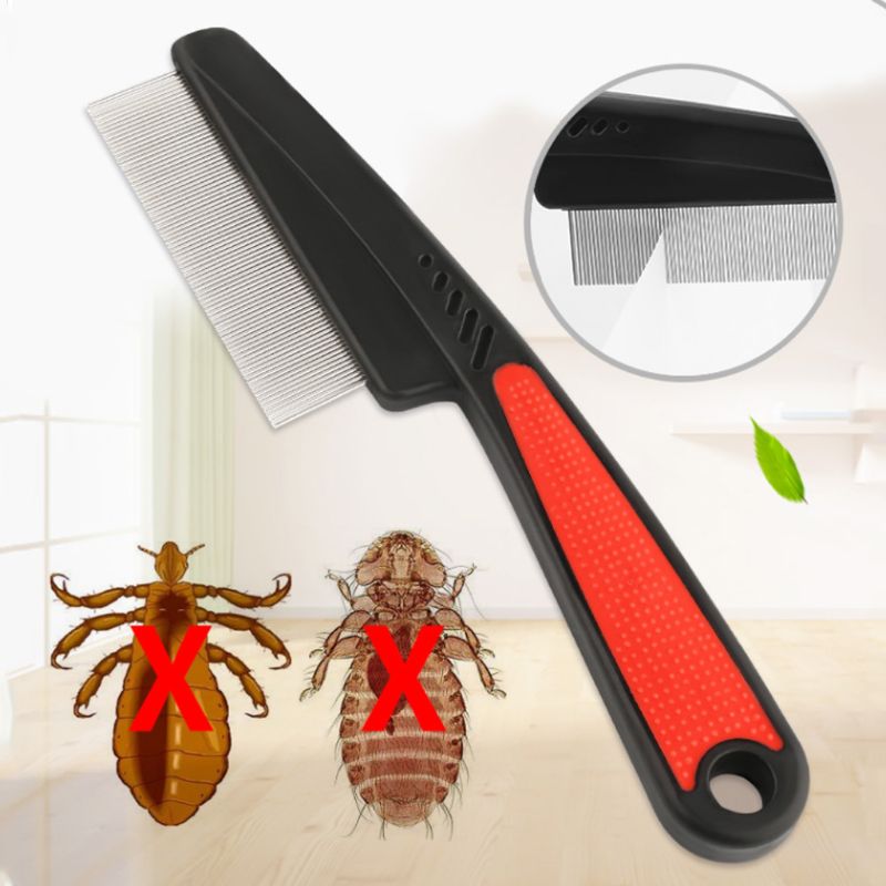 Comb Teeth Shedding Hair Flea Lice Removal Brush